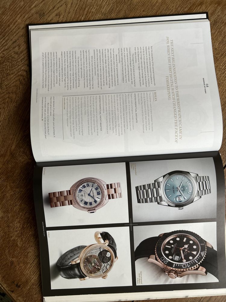 Vând carte Rolex