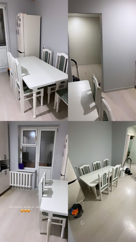 Продам 3х комн кв на 4 этаже по ул Ауезова 16