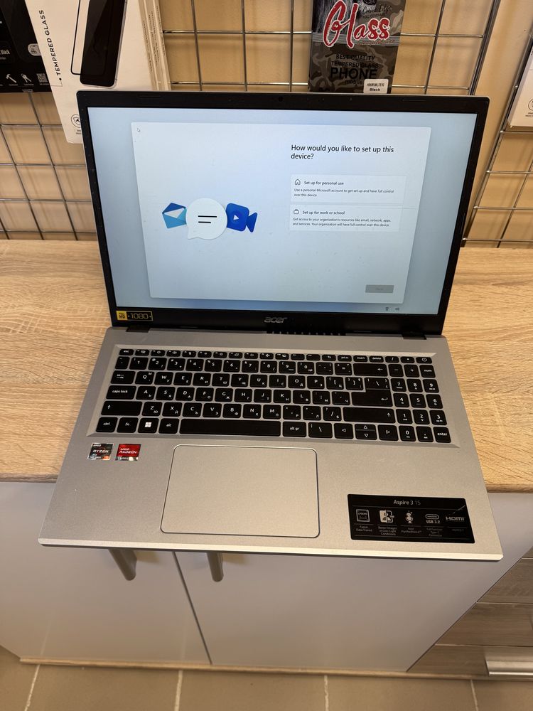 Лаптоп Acer Aspire 3 15 - 15,6”, отличен