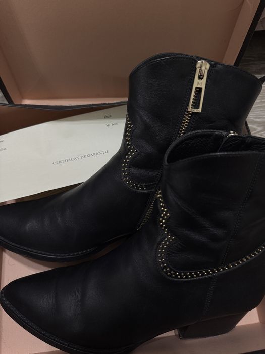 Ghete/Botine Cow Boy Musette Piele