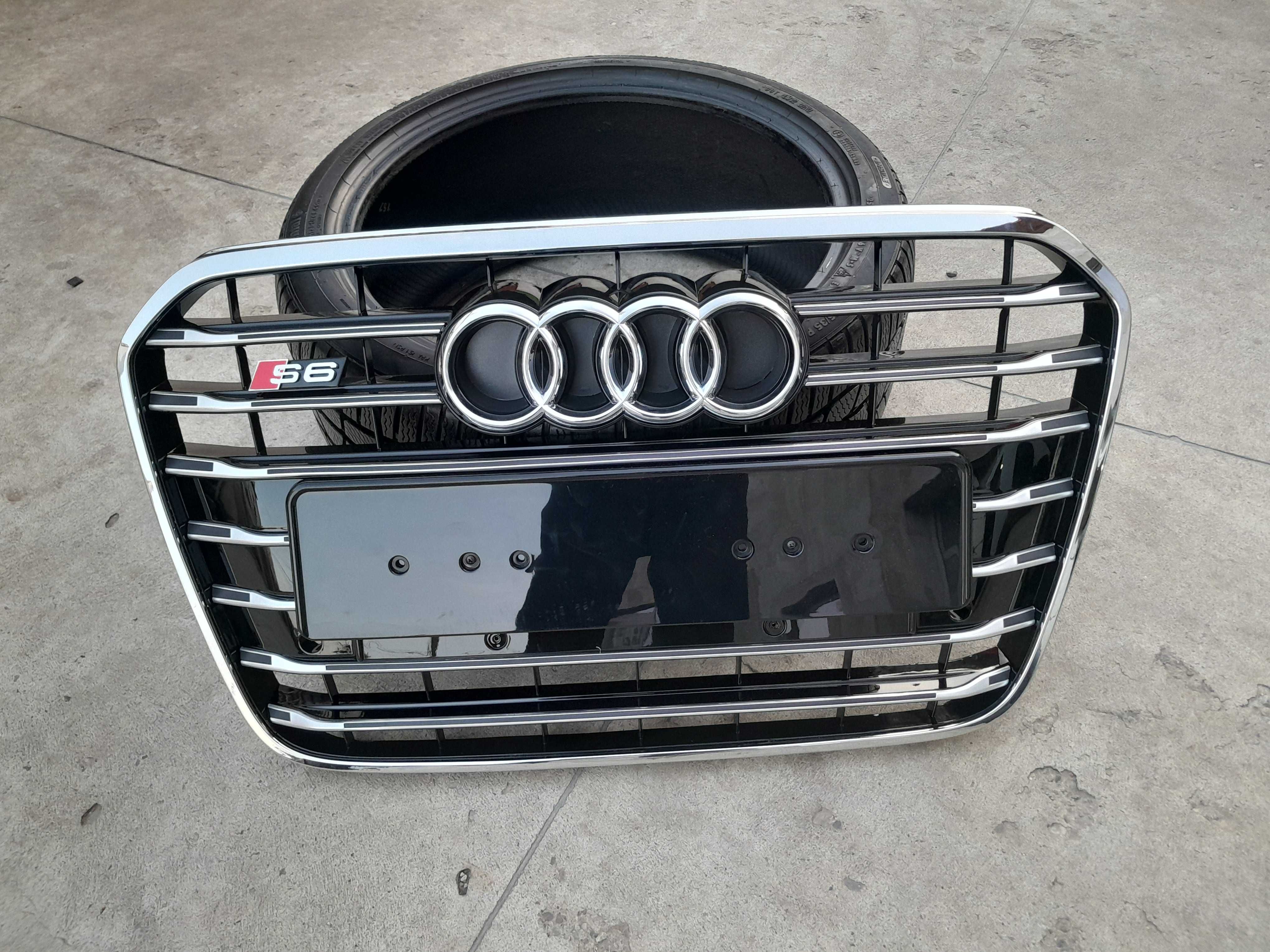 Grila bara fata audi A6 S6 C7 fabricatie 2011 - 2014