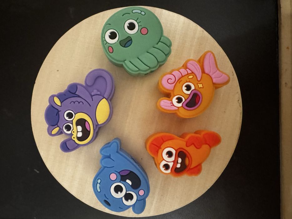 Киндер енотики динозавры акулята