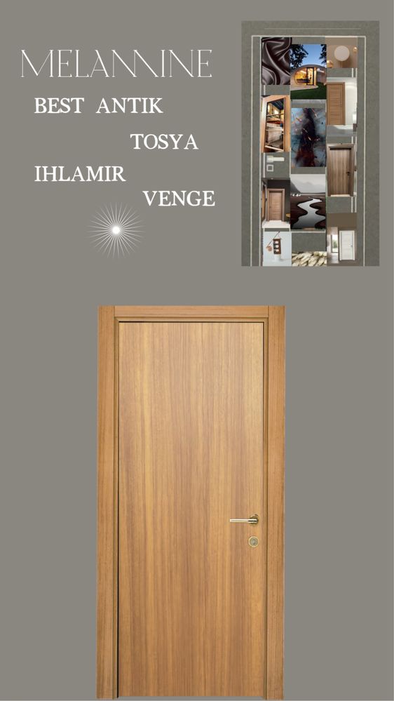Интериорна врата - Тик