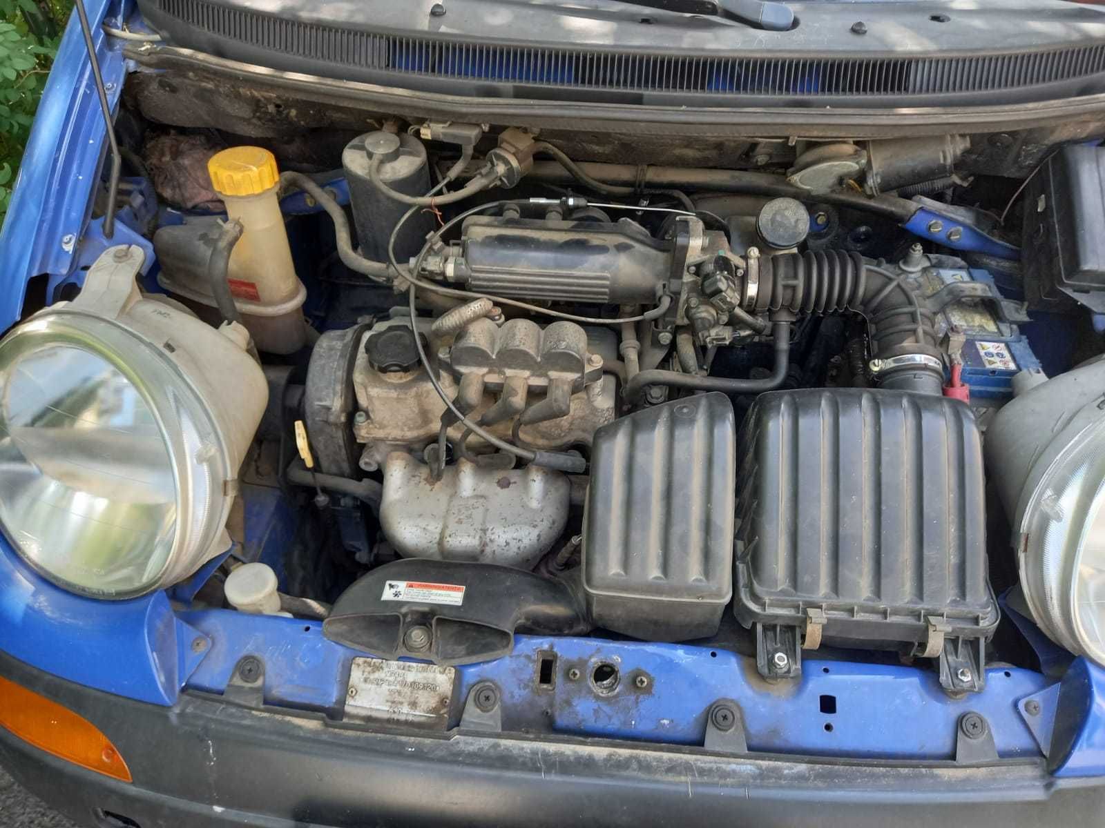 Chevrolet Spark, Daewoo Matiz, motor 0,8 cmc 87k km