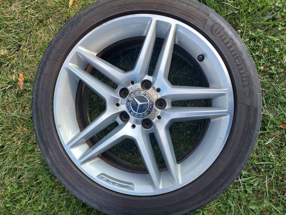 Джанти с гуми за Мерцедес w204 5/112/17  AMG