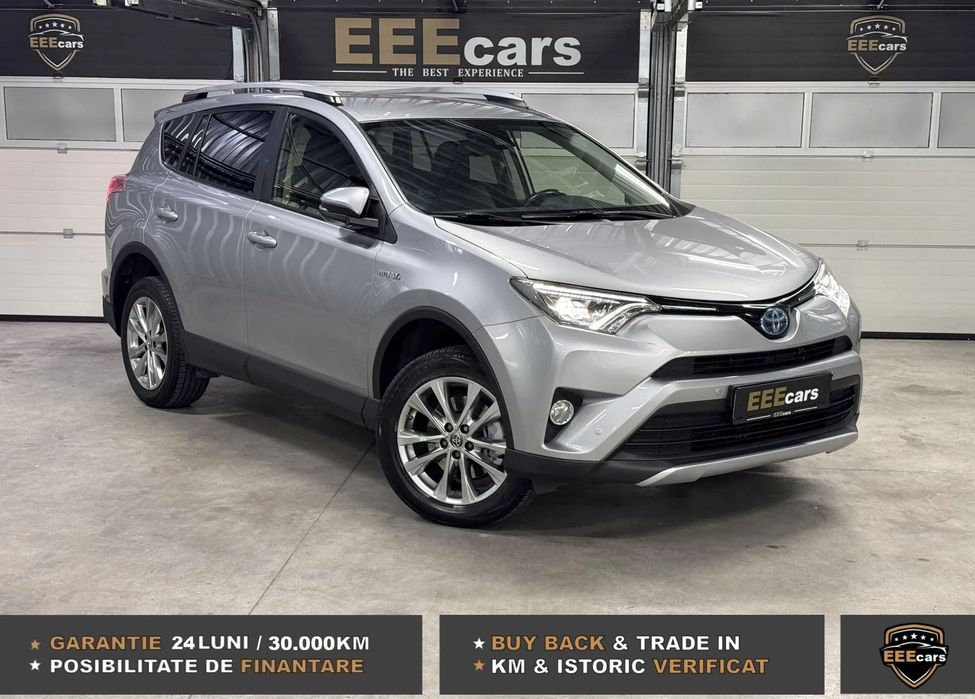 Toyota RAV4 HYBRID 05.2017 PieleNeagra Bixenon KeylessE ScauneEl Incalzte GARANTIE