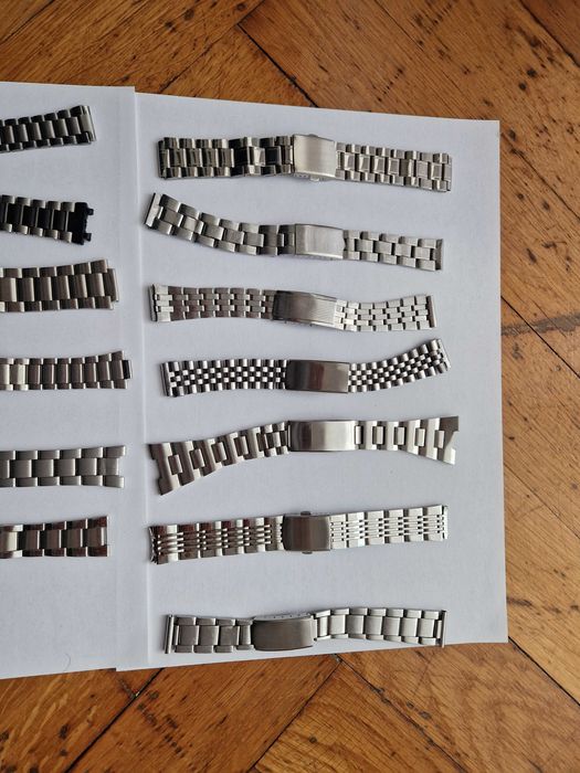 Lot de 13 Bratari din Otel pentru Ceas de Mana.