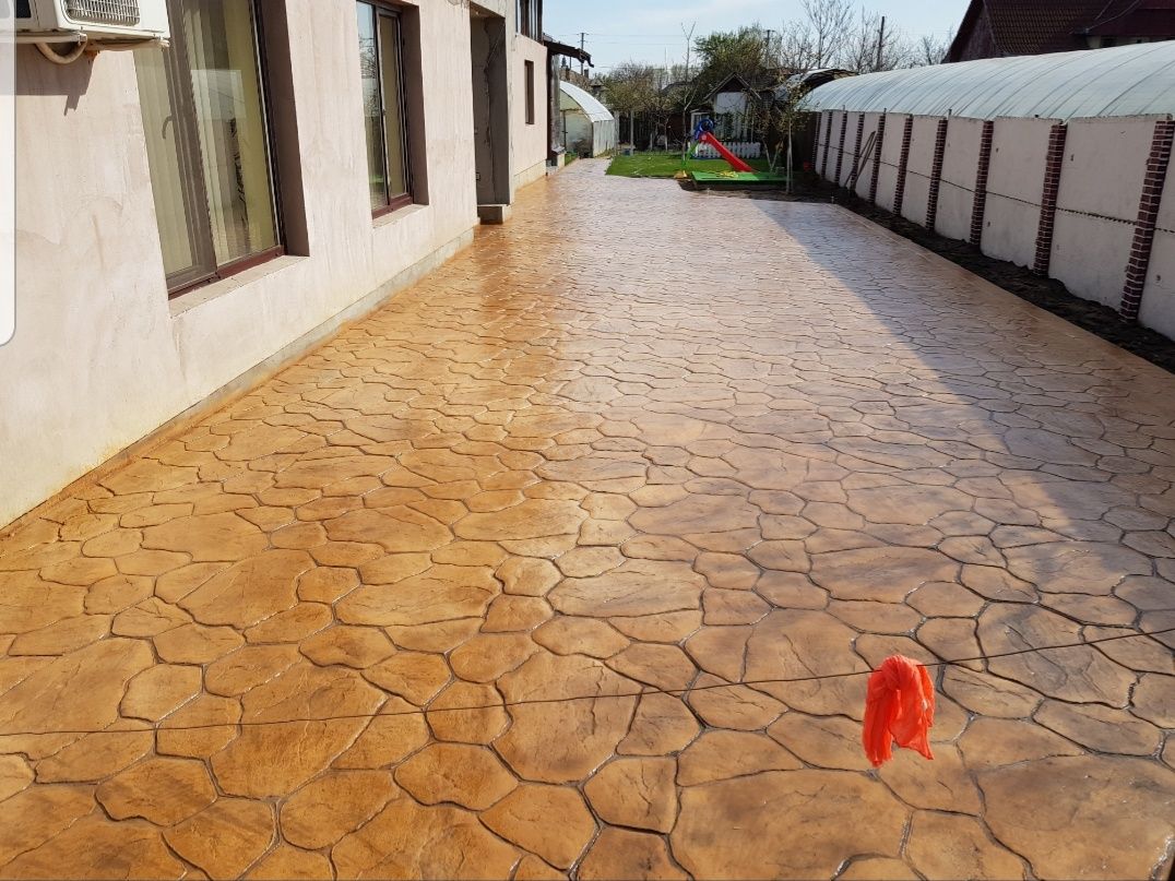 Eco Beton Amprentat Targoviste  DB /Intretinere-Lacuire