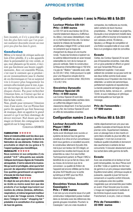 Vand linie High End Plinius