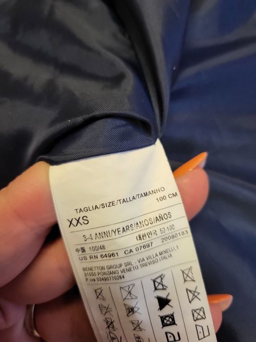 Palton Benetton 3 - 4 ani