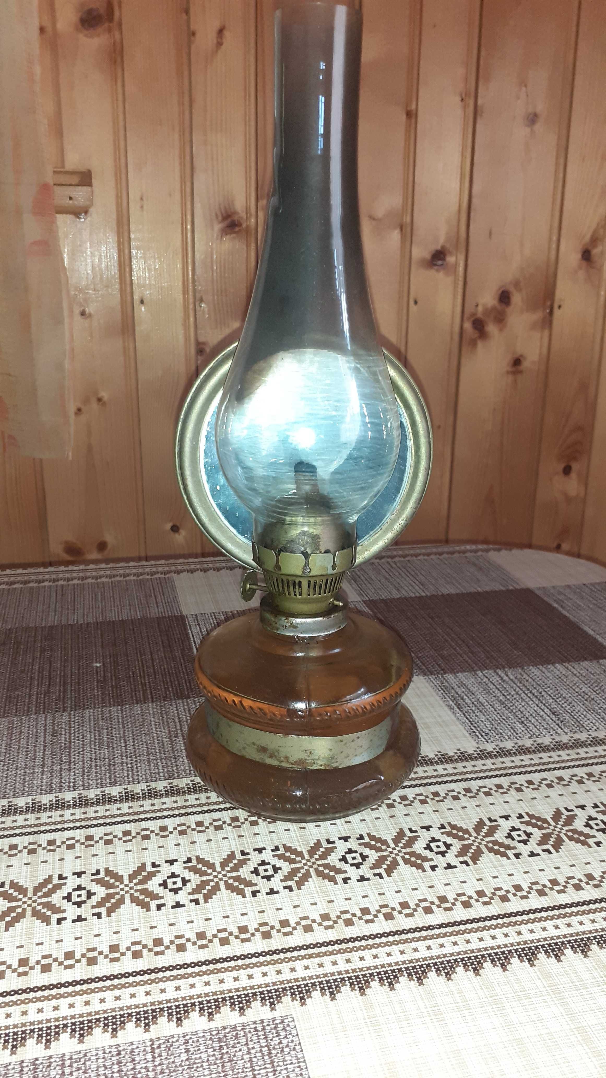 Lampa veche- petrol lampant cu fitil