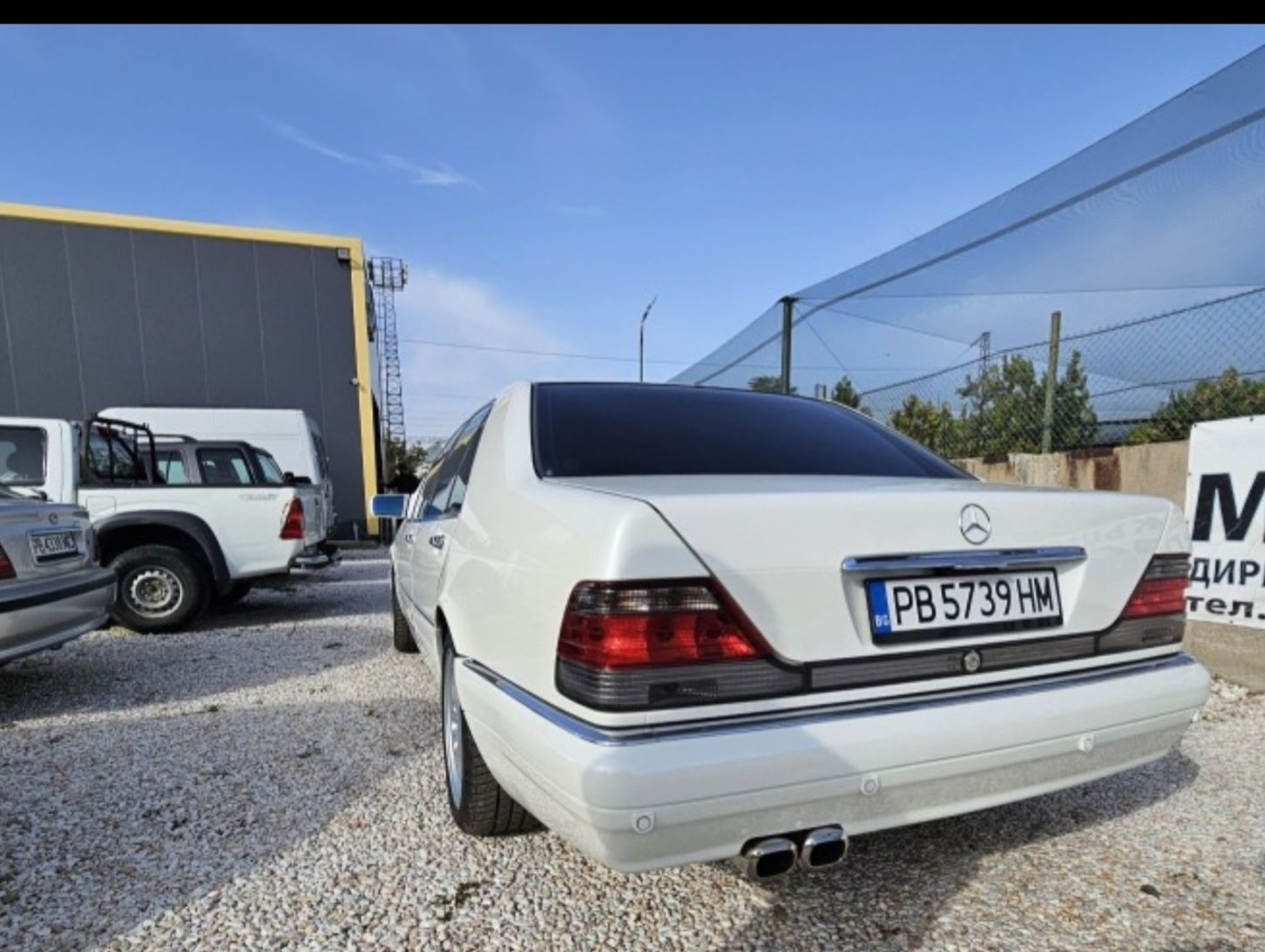 Мерцедес W140 3,2 1998г бензин с газ