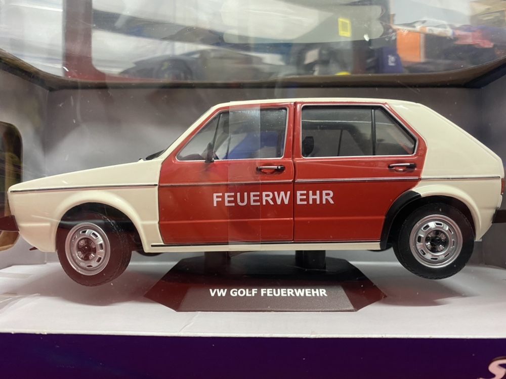 SOLIDO VW GOLF “Pompieri” an 1974 machetă auto de colecție scara 1:18