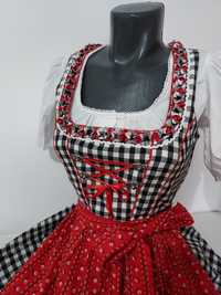 Dirndl marime 38 bavareza tiroleza Oktoberfest