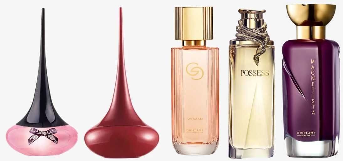 Налични парфюми, тоалетни води  от Avon, Oriflame