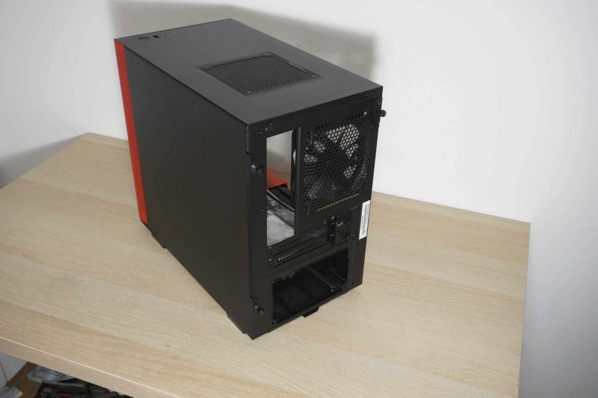 [Нова разопакована] mini ITX кутия NZXT H210i black and red (вкл ДДС)