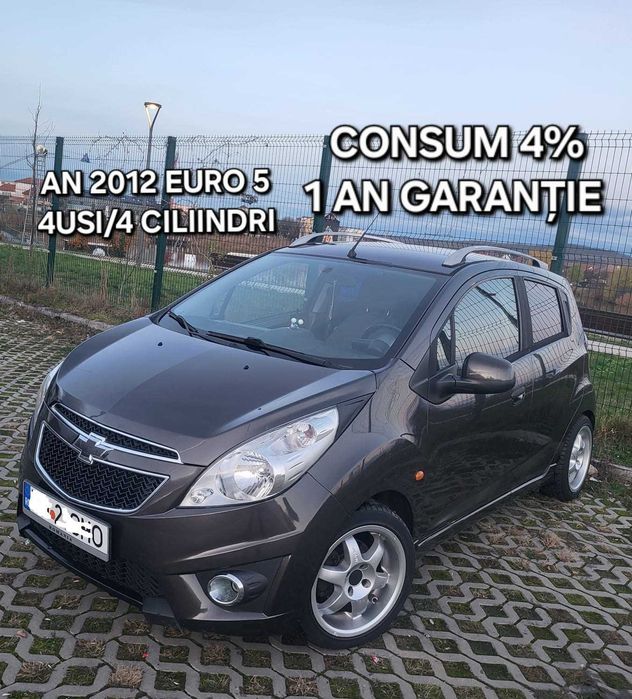 CHEVROLET SPARK an 2012 euro 5 consum 4% in 4 usi  GARANTIE 1 AN