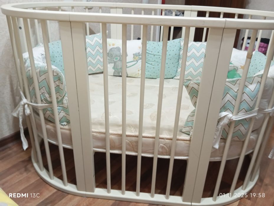 Детская кроватка трансформер