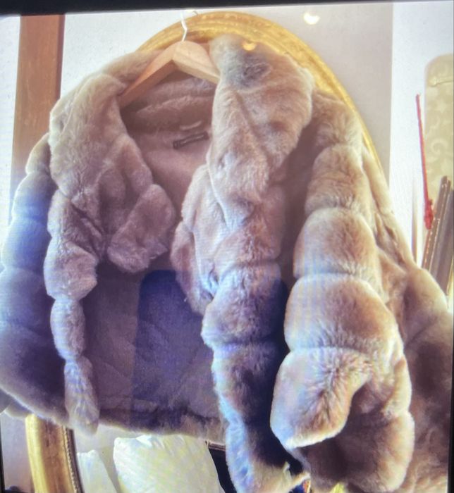 Capa blană artificială superba mărimea M/ L