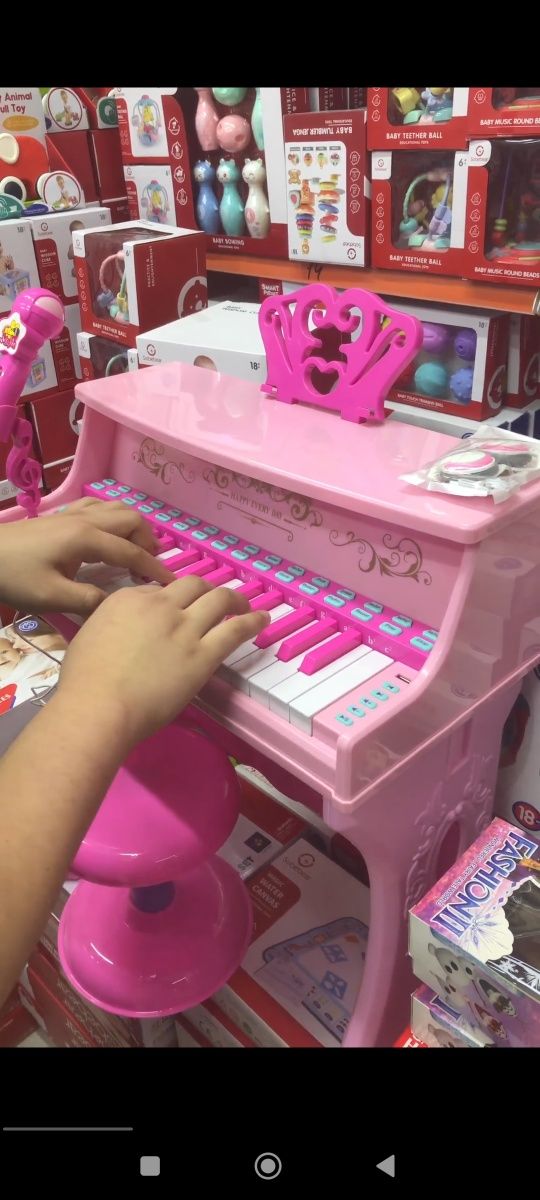 Pianina keldi bolajonlariz uchun!