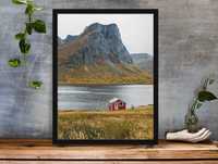 Авторски принт - пейзаж от Норвегия
