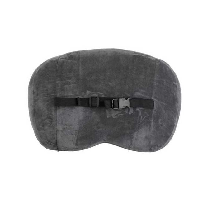 Анатомична възглавница Mercado Trade, За кръст, Мемори пяна, Сив