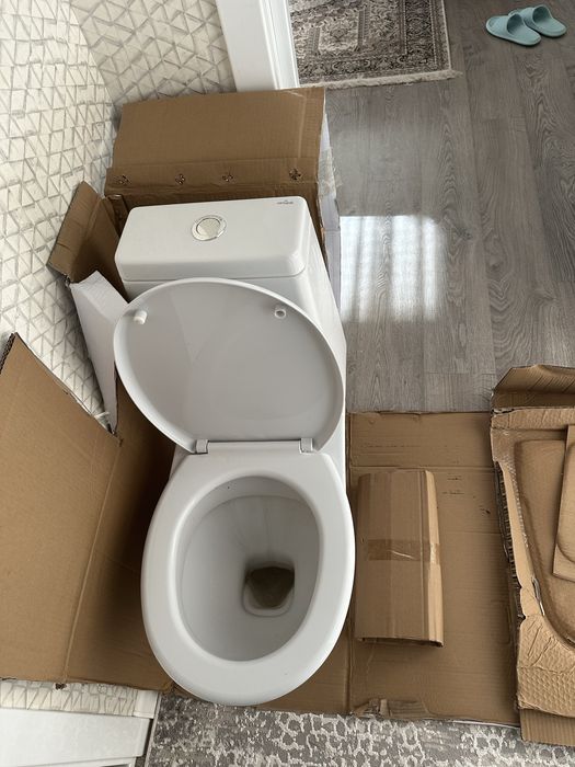 Унитаз для стройки Б/У