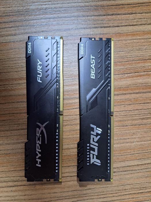 2 x 16 gb ram DDR4 3200MHz
