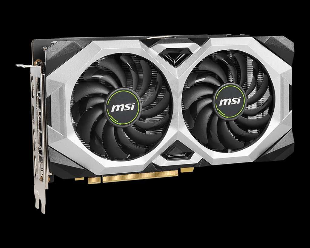 /Видеокарта/ MSI GeForce GTX 1660 Ti VENTUS 6G OC (Сменена термопаста)