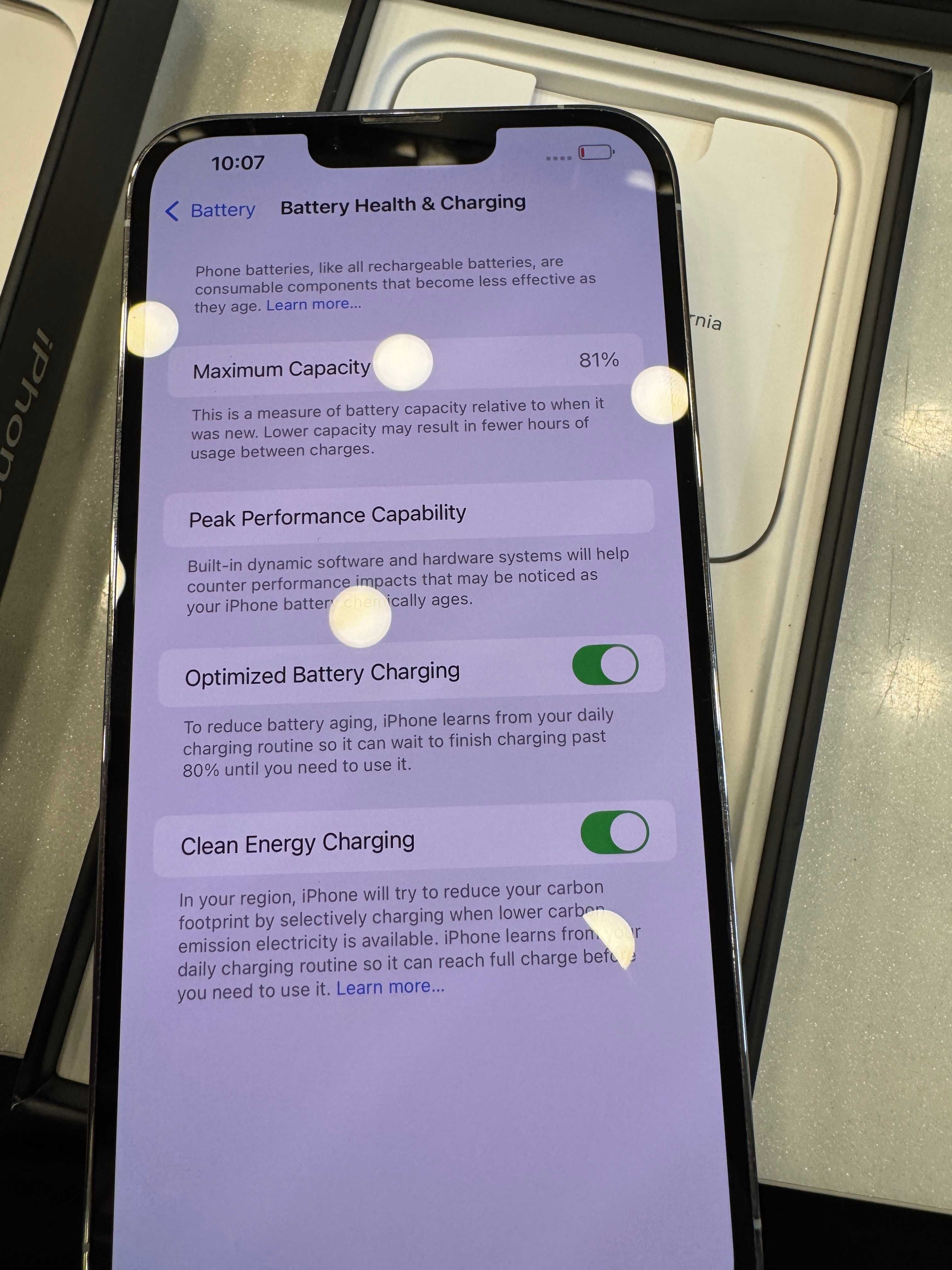 Iphone 13 Pro Max - 128 GB - Бял