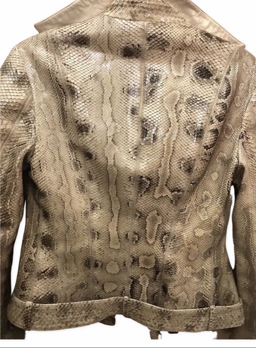Roberto Cavalli Real Python jacket ОРИГИНАЛНО питон6800euro