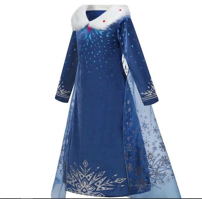 Rochie rochita Elsa Frozen NOUA 2,3,4,5,6,7 ani