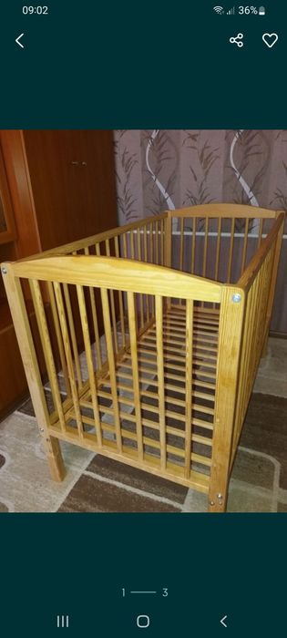 Детская кровать б/у