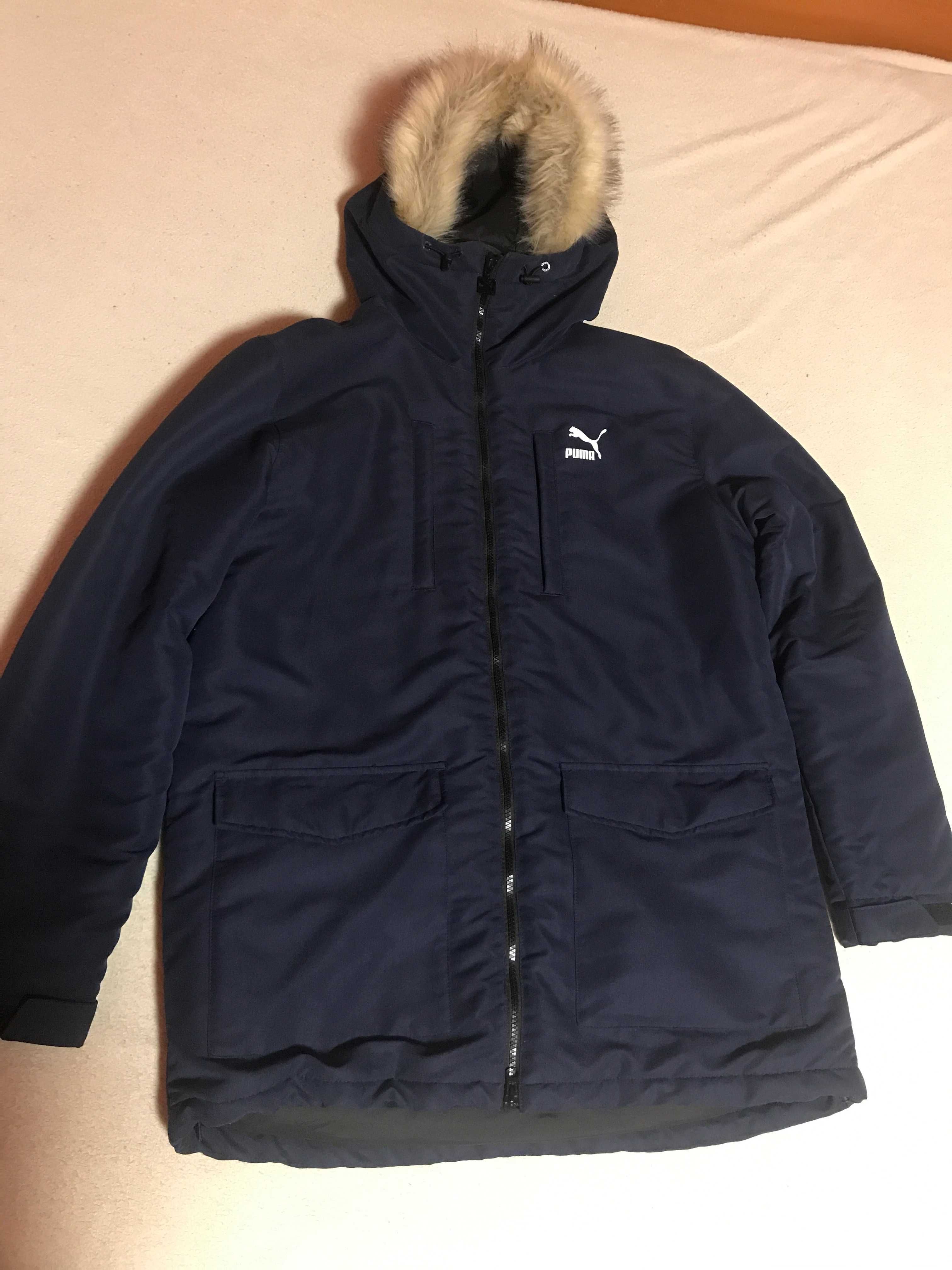 яке пума оригинал / зимно мъжко яке puma / размер М