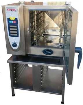 RATIONAL SCC61 autospalare - Cuptor convectie/Convectomat 6 tavi