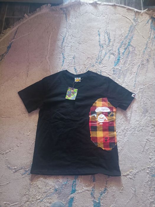 Футболка bape x Burberry