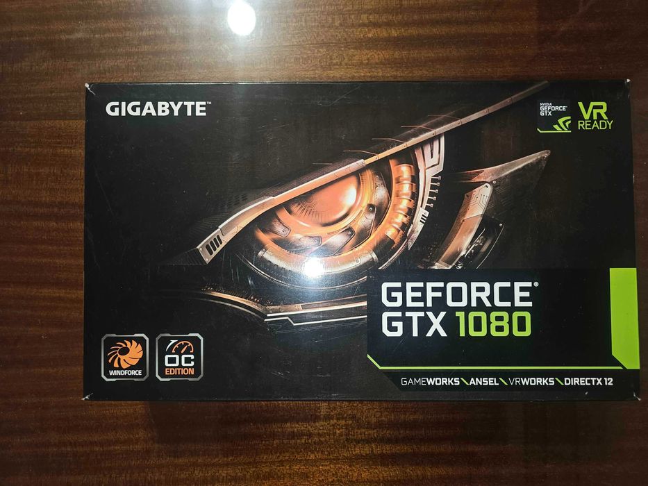 Видеокарта GPU GIGABYTE GTX 1080