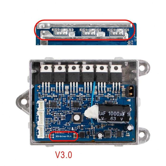 Placa de baza controller V3 trotineta Xiaomi M365 / 1S / Pro / Pro 2