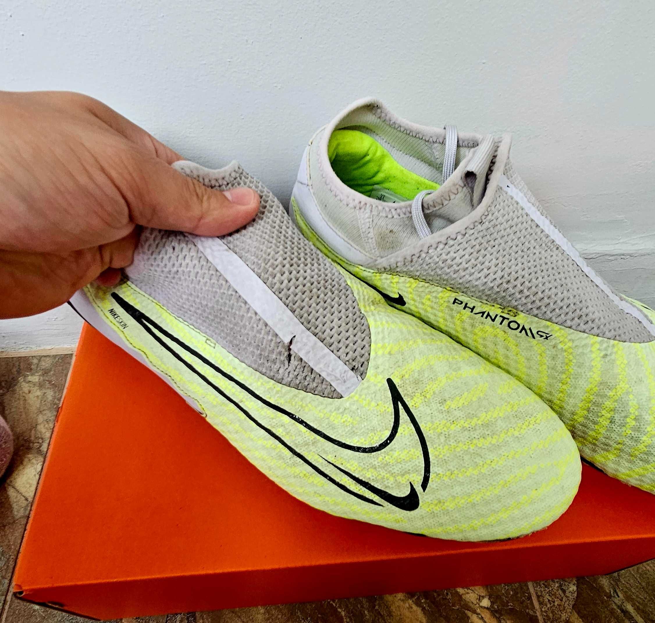 Бутонки Nike Phantom GX Volta Green, футболни обувки