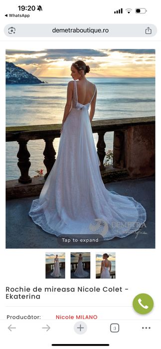 Vand rochie de mireasa