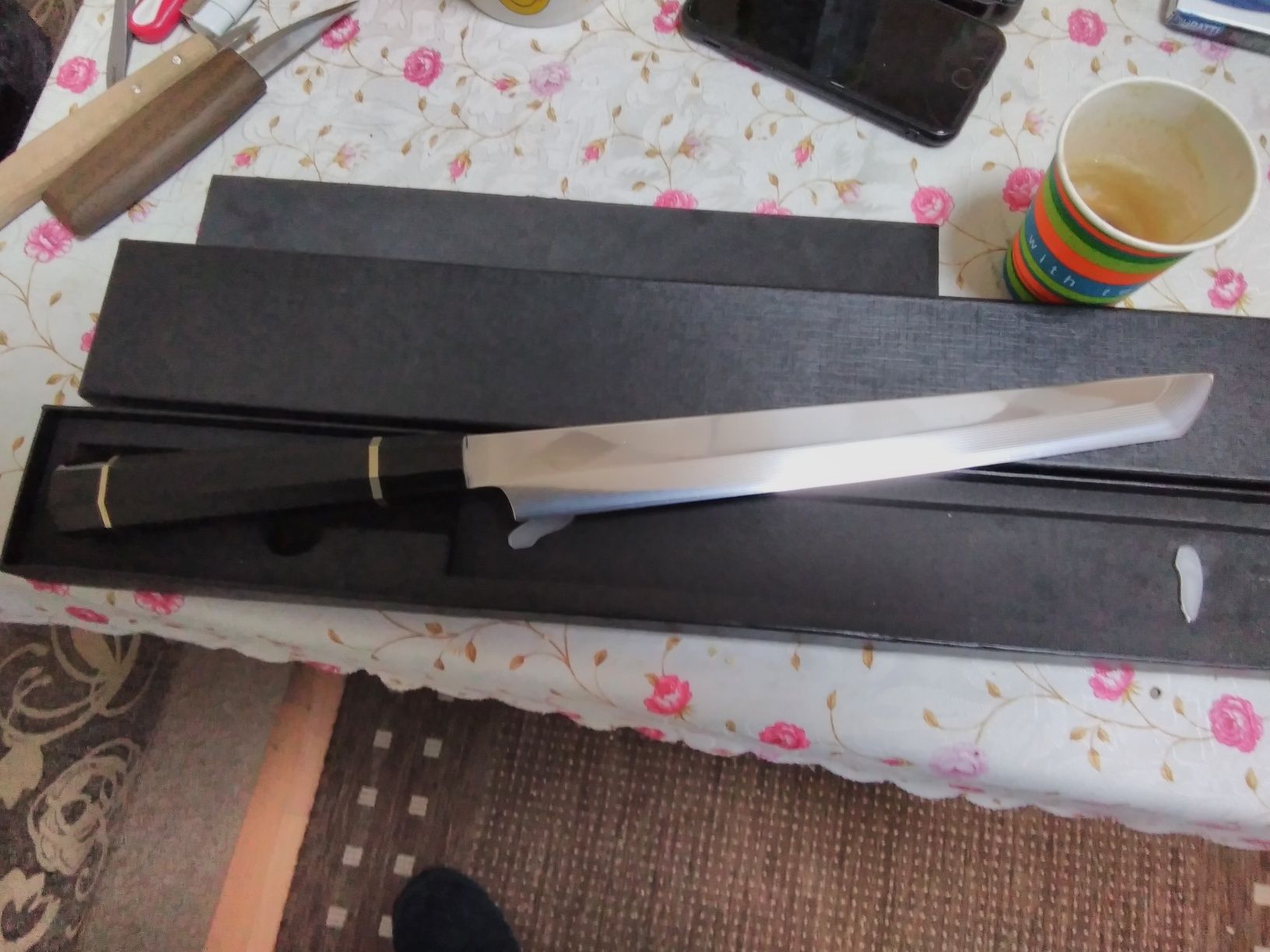 Нож японски 27 см острие