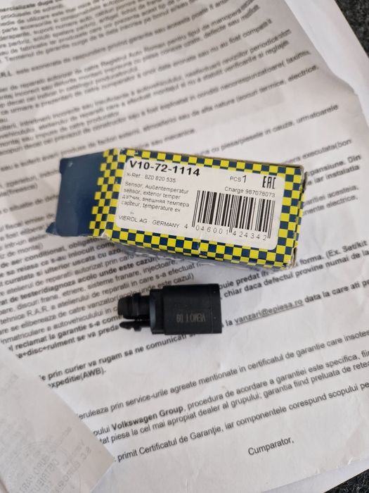 Senzor temperatura Audi, Vw, Skoda, Seat