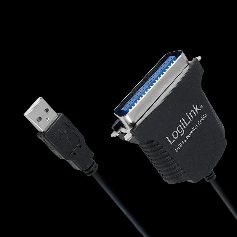 Cablu convertor Logilink AU0003C, USB tata la PARALEL tata 1.5 m
Cablu