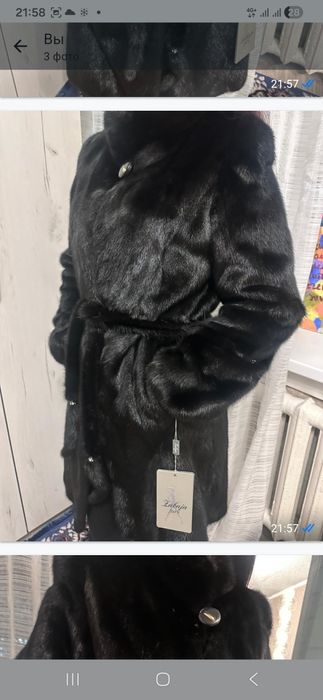 Продам  Новая норковая шуба  размер 42.46 цена 2.60000