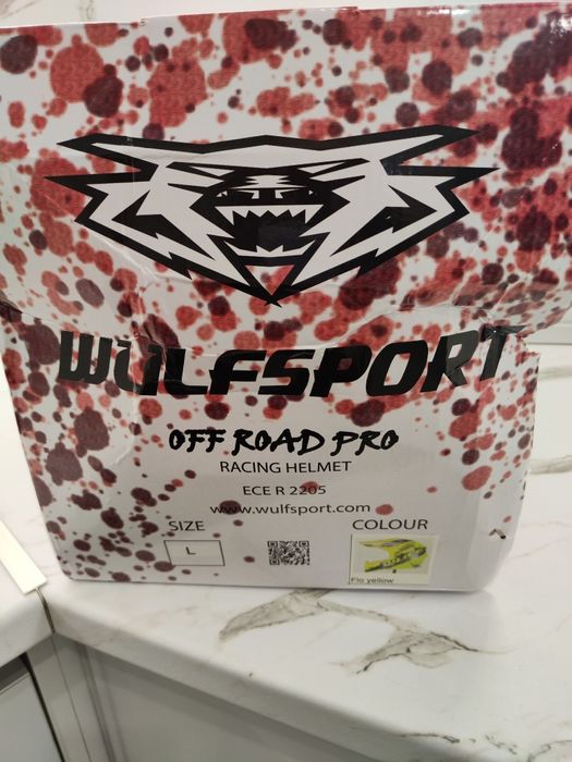Каска за кросов мотор WULF OFF ROAD PRO размер L