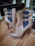 Botine dama din piele naturala Denis