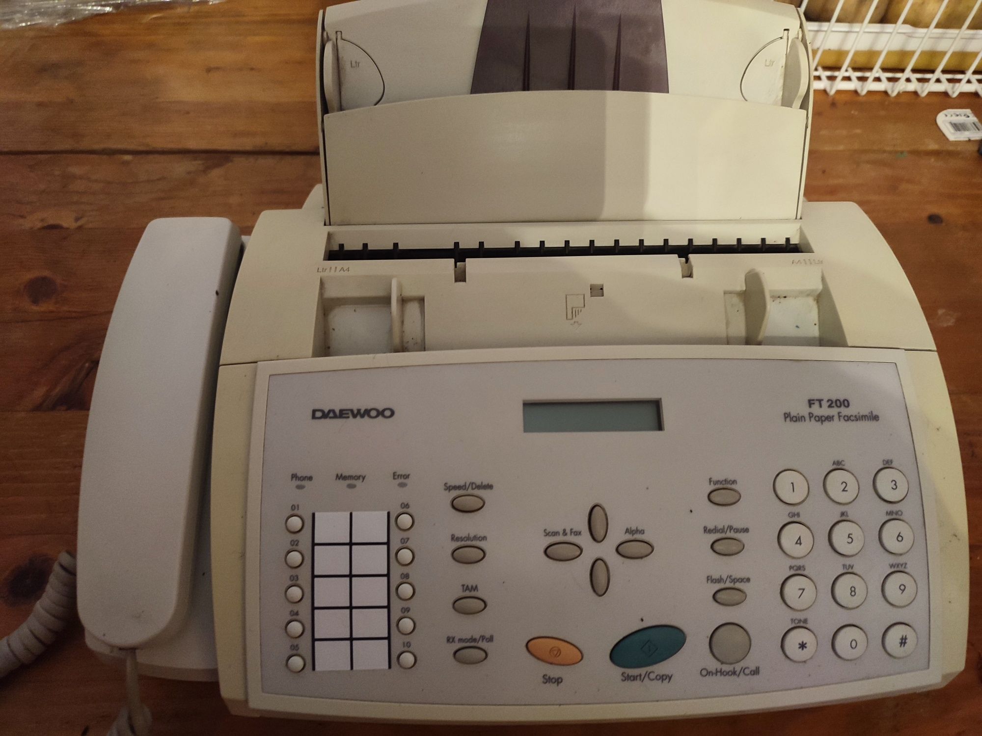 Fax cu telefon Daewoo