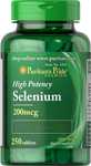 Селен 200mcg / 250 таблеток  Puritan's Pride Selenium  Америка