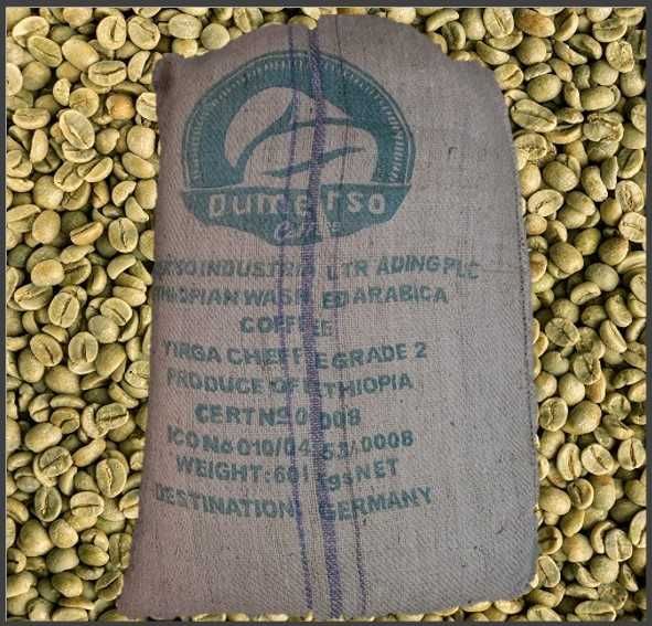 Cafea Verde - ETIOPIA Yirgacheffe Dumerso 2022, Arabica 100%