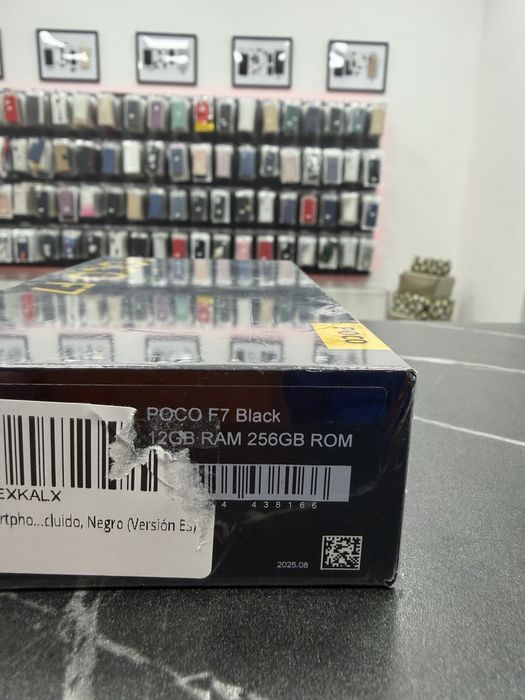 Poco F7 - 12Gb/256Gb - Black - NOU - Sigilat! - 2 Ani Garantie!